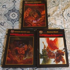 3 Dungeons & Dragons books